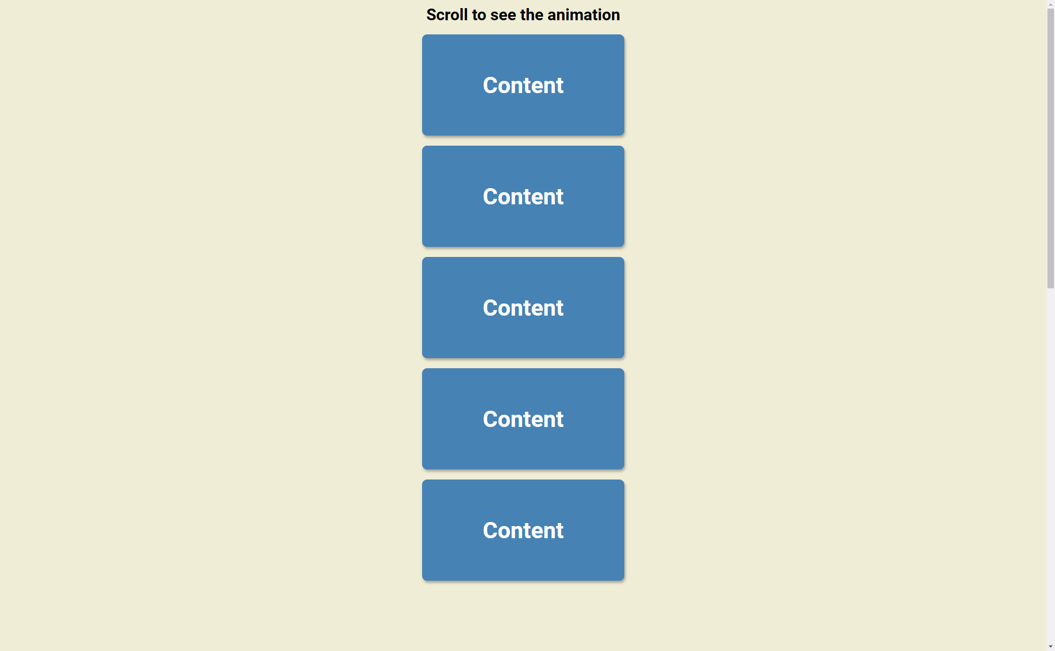 50projects50days知识点-scroll-animation