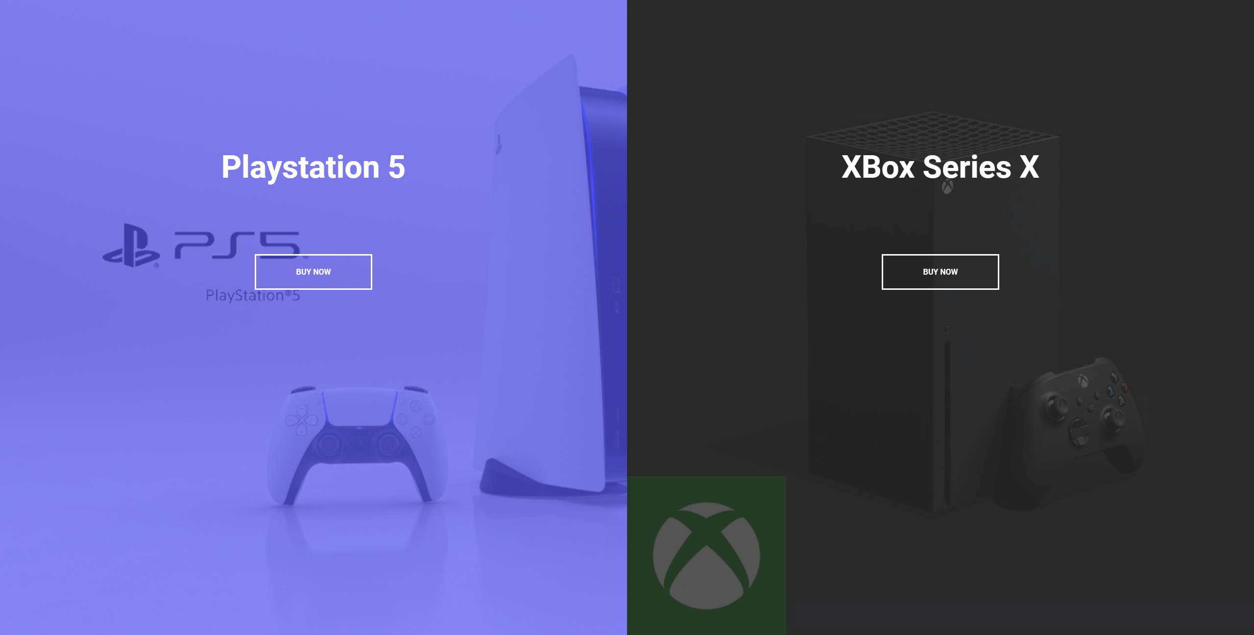 50projects50days知识点-split-landing-page