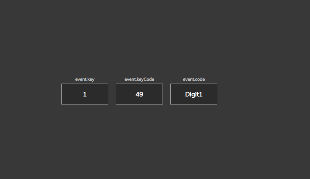 50projects50days知识点-11-event-keycodes